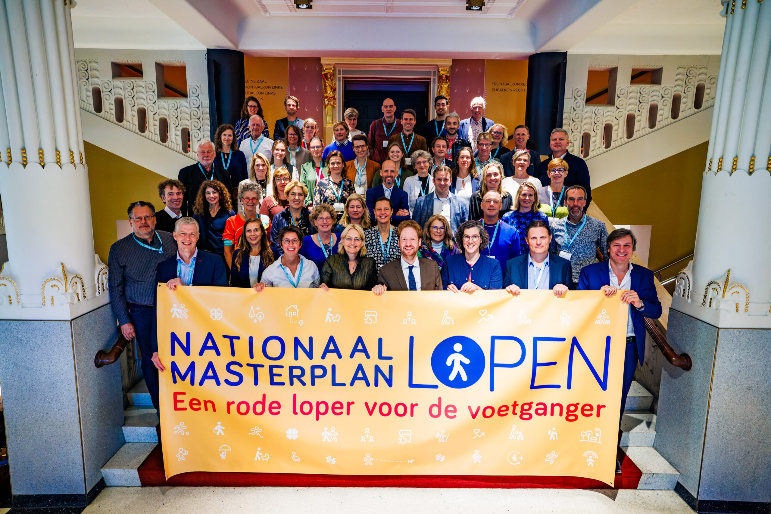 Zestig partijen ondertekenen het Nationaal Masterplan Lopen 