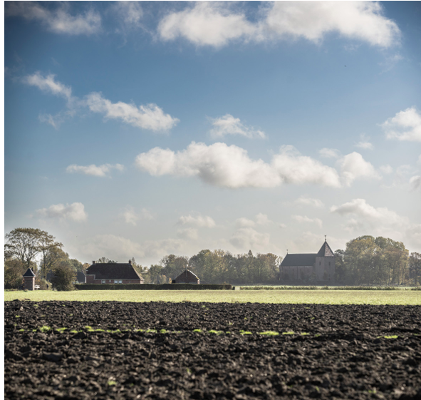 dorpsommetje in Huizinge