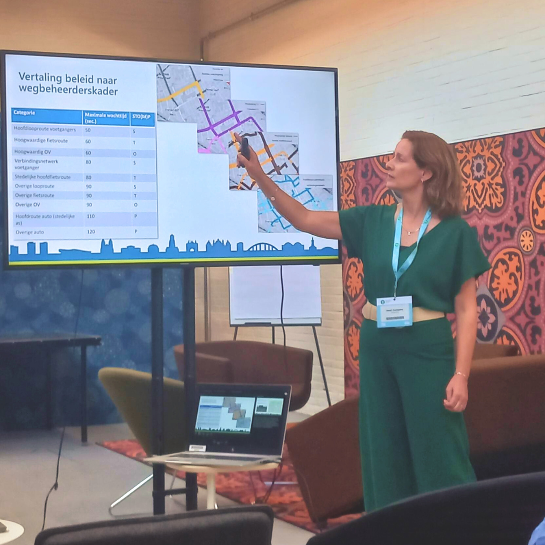 intelligente verkeerslichten bij Presikhaaf